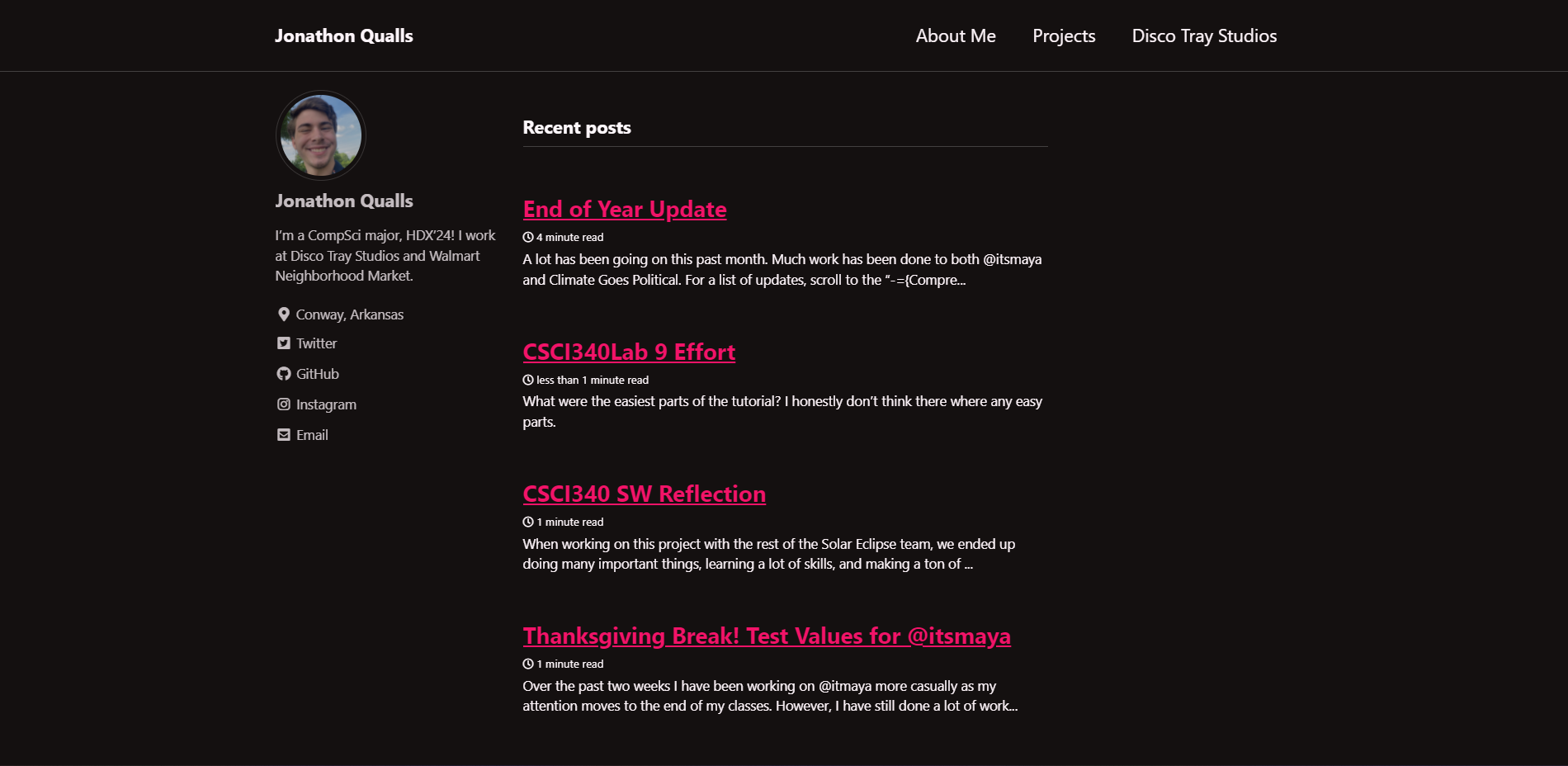 New Blog Theme